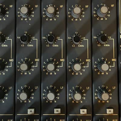 Soundcraft Delta 200 16 CH - modified / Jim Williams Late 80s / early 90s - Dark Grey image 11