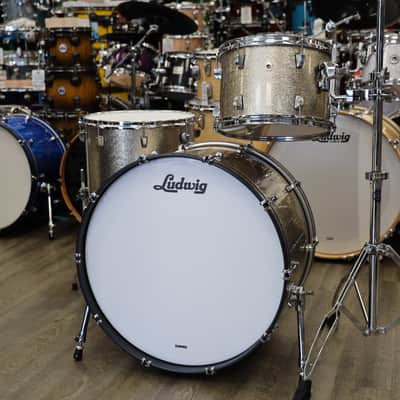 Ludwig Neusonic Pro Beat 3-Piece Shell Pack 13/16/24 (Titanium Super Sparkle) image 3