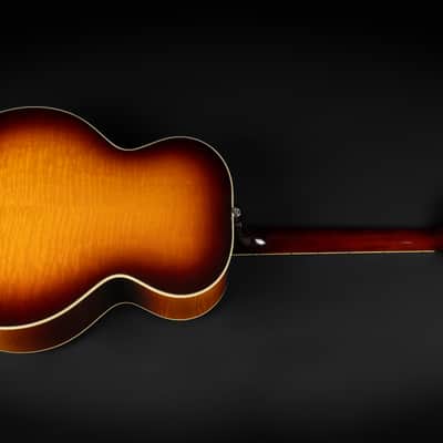 2015 Gibson Custom Shop J-185 Red Spruce - Sunset Burst | USA Mini Jumbo Limited Edition 1 / 75 "AA" Adirondack Spruce Top L.R. Baggs Pickup | CoA OHSC image 10