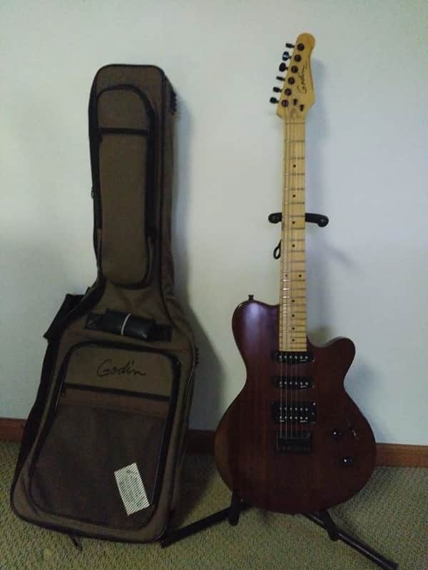 Godin 3 pickup Exit 22 , excellent condition..Made in north America.Rock Bottom Price. image 1