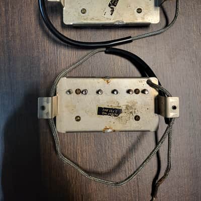 Gibson Patent Sticker T-Top Pickups 1960s image 2