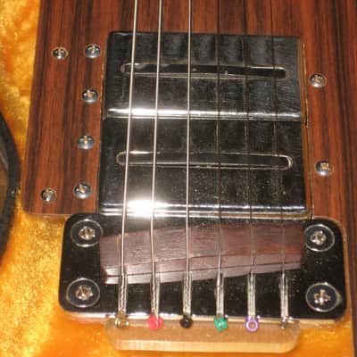 Univox Lucy UHS-1 Lucite Guitar Vintage MIJ Matsumoku, Ampeg Dan Armstrong Copy, Worldwide Shipping image 3