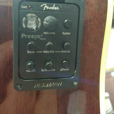 Fender Kingman California Series SCE Acoustic‑Electric Bass Sunburst image 9