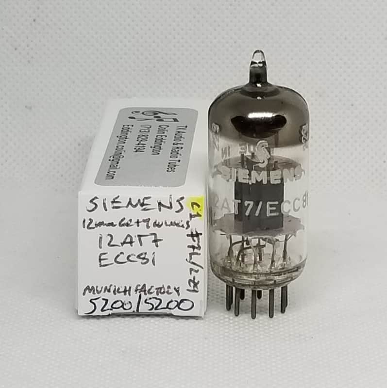 Siemens 12AT7 / ECC81 Perfectly Balanced Single NOS 12AT7 ECC81 image 1
