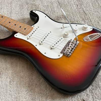 Fernandes FST-60 '80 Vintage MIJ Stratocaster Type Electric Guitar Made in Japan Stone "ISHI" Logo image 3