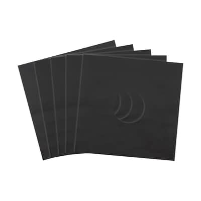 (100) 12" PREMIUM 29# BLACK Paper Vinyl LP Record Album Inner Sleeves ARCHIVAL image 8