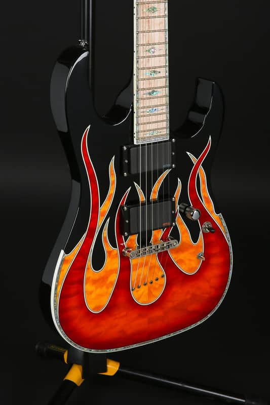 Kraken Hero Supreme KA Flame High-End Electric Guitar Unique