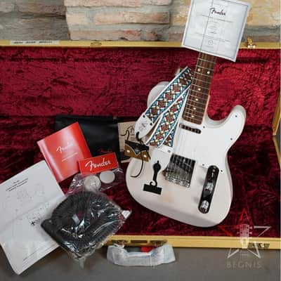 FENDER Telecaster Mirror Jimmy Page Signature - 2019 - White Blonde image 25