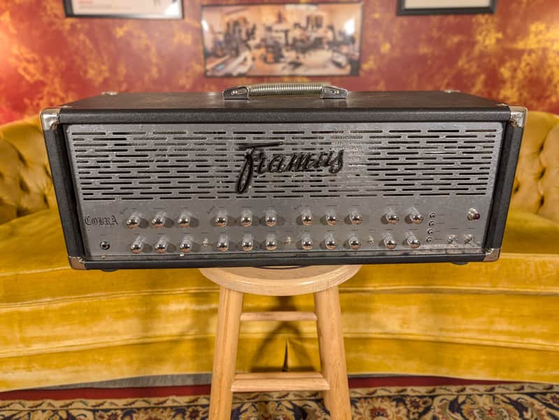 Framus Cobra 3-Channel 100-Watt Guitar Amp Head 2000s - Black Bild 1