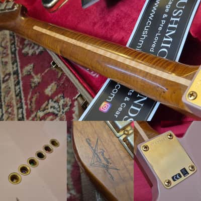 Fender Custom Shop '63 Tele Roasted 3A Flame MN Relic 2025 - Dirty Shell Pink ☆VIDEO☆ image 7