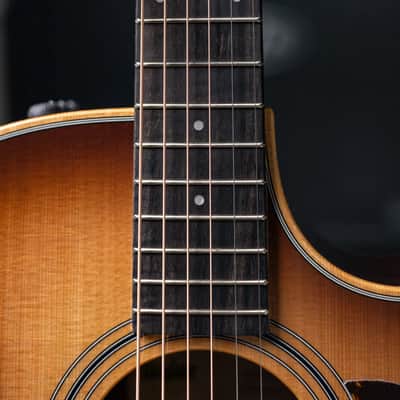 Taylor 414ce Studio Grand Auditorium Acoustic/Electric Guitar - Shaded Edgeburst with Gig Bag image 8