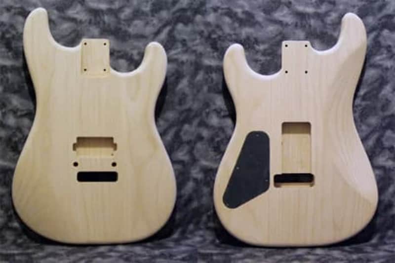 KNE Custom Electric Guitar Bodies SD San Dimas Poplar image 1
