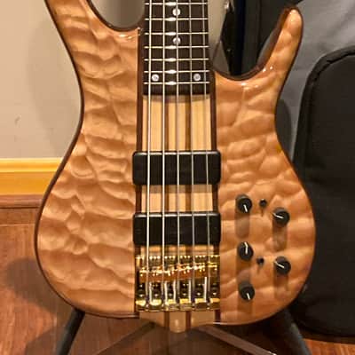 Ken Smith BSR 5 String Bass Quilt 2024 image 2