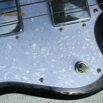 Squier Paranormal Rascal HH Bass Guitar, 2023, NOS, Charcoal Metalic image 8