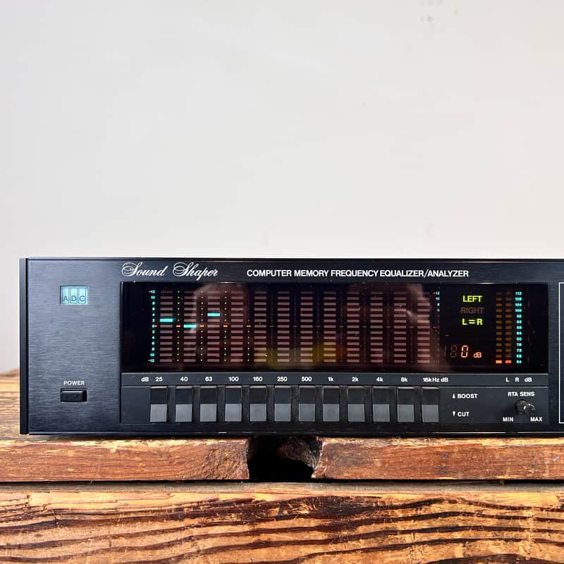 ADC SS-325X EQ Spectrum Analyzer with original microphone | Reverb