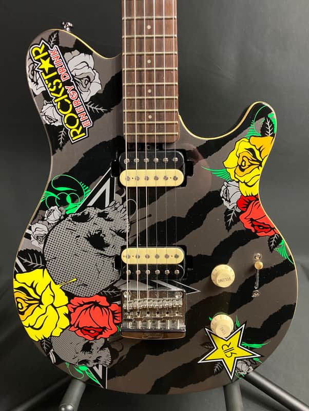 Sterling by Music Man AX20 Axis Electric Guitar Rockstar Energy