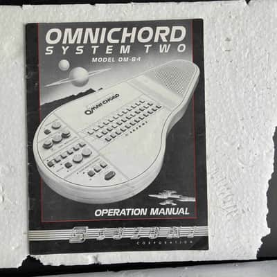 1984 Suzuki OM-84 Omnichord With Owners Manual Electronic Autoharp image 8