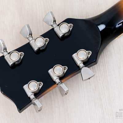 1975 Gibson ES-175 Vintage Hollowbody Guitar Sunburst, 100% Original w/ Case image 5