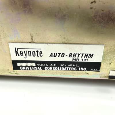 Rare Keynote Auto-Rhythm – Vintage Analog Drum Machine image 7