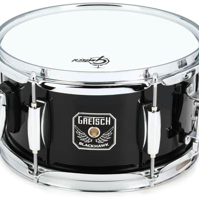 Gretsch Drums Blackhawk Mighty Mini Snare Drum - 5.5 inches x 10 inches Black Gloss Lacquer image 1