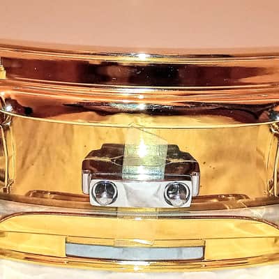 PEARL (SEE VIDEO) BRASS PICCOLO SNARE DRUM WITH BRASS HDWE-FREE SHIP TO C-USA! image 3