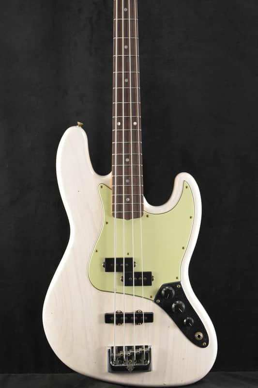 Mint Fender Limited Edition Jazz Bass Special Journeyman Relic White Blonde Rosewood Fingerboard image 1