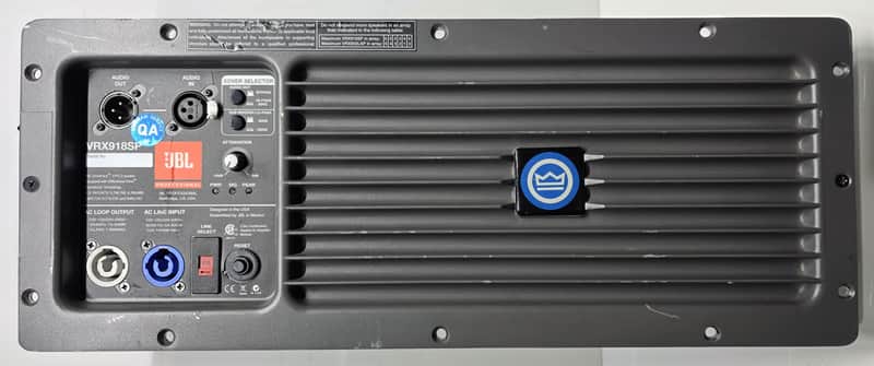 JBL VRX918SP Sub woofer amp module Part # 363679-005X Clean Condition 100% image 1