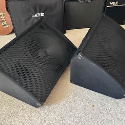 Pair of Laney CXM-115 Passive Floor Monitors image 2