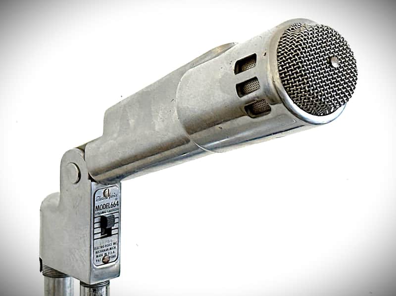 Vintage 1st Generation Electro Voice 664 Dynamic Microphone-1960's (SN-15985) image 1