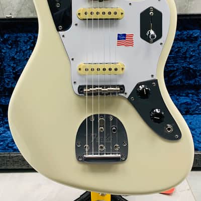 Fender Johnny Marr Jaguar, Rosewood Fingerboard, Olympic White 0116400705 image 3