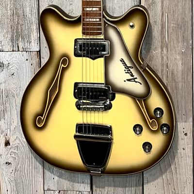 Excellent 1968 Fender Coronado II with Rosewood Fretboard  Antigua OHSC  ! image 2