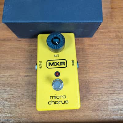 MXR M148 Micro Chorus 2005 - Present Yellow image 1