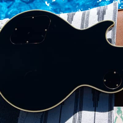 1984 Greco Mint Collection EG-500 - Les Paul Custom Copy - Made in Japan - Pro Set Up w Perfect Frets/Action/Intonation! image 5