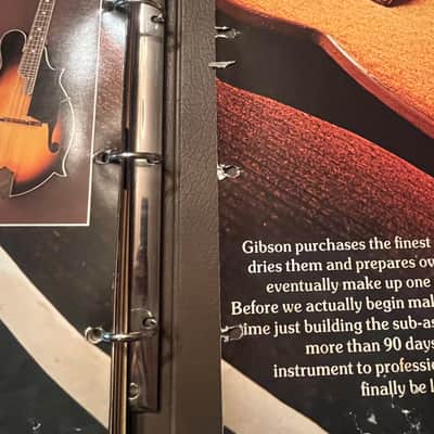 Gibson Damaged Dealer catalog colored cover version 1975 image 19
