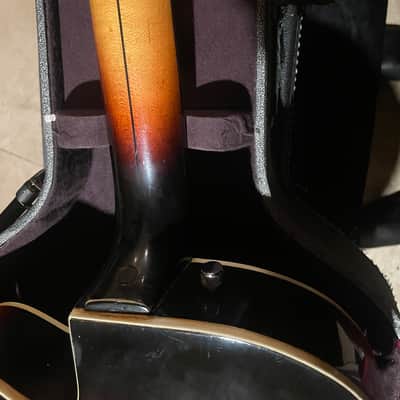 Gretsch 6124 Single Anniversary 1958 - 1959 - Shaded Golden Sunburst image 13