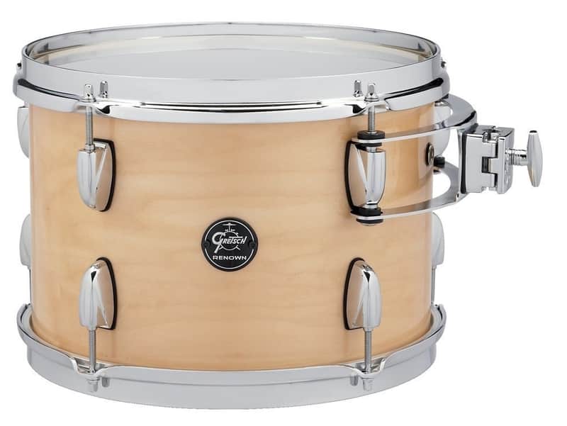 Gretsch GR805.255 RN2-0812T-GN 12x8 Tom Tom Renown Maple Gloss Natural image 1