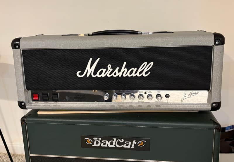 Marshall Silver Jubilee 2555X Reissue 2-Channel 100-Watt Guitar Amp Head
