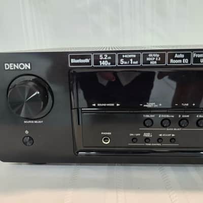 Denon Denon AVR-S530BT 5.2-channel home theater receiver with Bluetooth 2010 - Black metal cabinet image 2