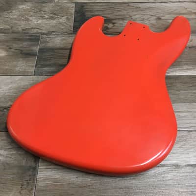 Made to Order - FRANCHIN Uranius bass body Relic Aged 100% Nitro Lacquer (Sunburst/ Black/ White/ Blue/ Green/ Yellow/ Red/ Pink/ Burgundy/ Purple/ Gold/ Silver, etc.) Basswood Poplar Jazz-Bass Style Made in Italy image 16