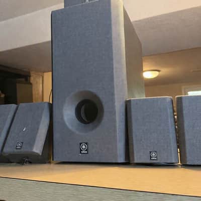 Yamaha SW-P201 Subwoofer + 5 Satellite Speakers NX-C220 Working Well 🔥🎶 image 3