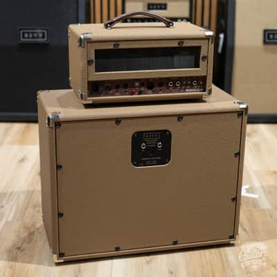 Revv D20 JL Joey Landreth 20/4W Tube Amp Head w/ 1x12 Cab & Speaker Cable –Brown image 6