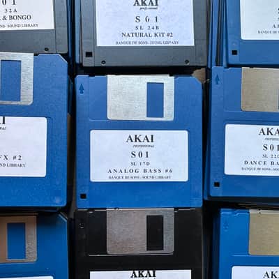 Rare Original Akai S01 Sound Library – Approx. 250 Floppy Disks + Original 1993 Boxes image 4