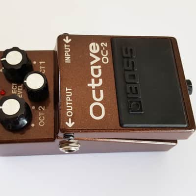 Boss OC-2 Octave Vintage Effects Pedal - Brown image 4