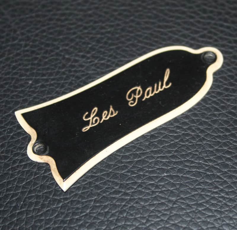 Vintage 1961 Gibson Les Paul SG Truss Rod Cover 1962 2 ply Wide Bevel 1960's image 1