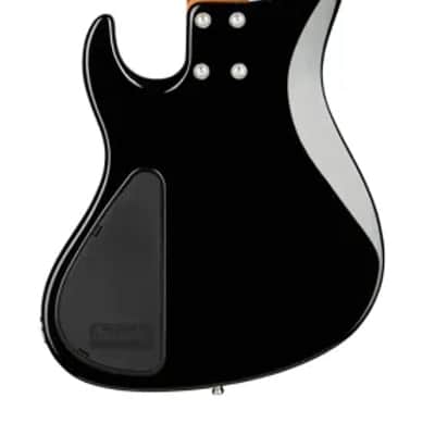 Sadowsky MetroExpress 24-Fret Modern Bass, Roasted Maple Fingerboard, 4-String - Solid Black High Polish image 3