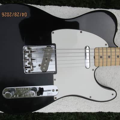 Fender Telecaster Guitar, 1978, Black Finish, Case, Excellent Condition image 8