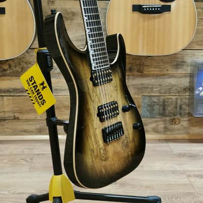 ESP E-II M-II 7-NT 7-String MIJ - Ebony FIngerboard, Dark Brown Natural Burst image 3