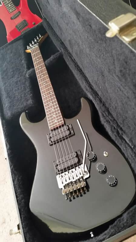 Kramer Pacer 1984 1985 Black Hockey Neck USA American EVH ERA image 1