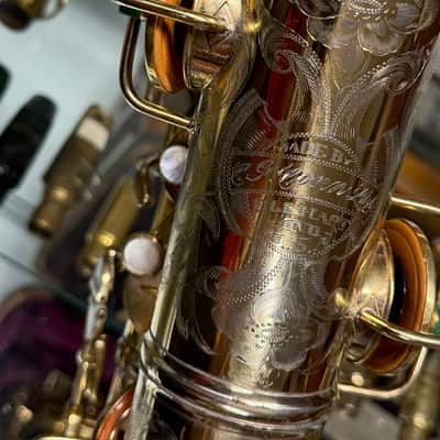 Conn Virtuoso New Wonder 8m C Melody Saxophone Pearls Gold Plate FRESH OVERHAUL! image 8