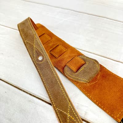 Walker and Williams C-22 Distressed Dark Brown Double Padded Premium Soft Leather Strap image 12